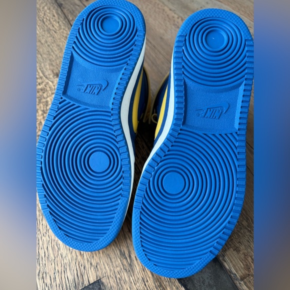 NIKE | Air Jordan 1 Retro AJKO Laney True Blue-Topaz Gold *NEW* (size 9.5) - Picture 7 of 11